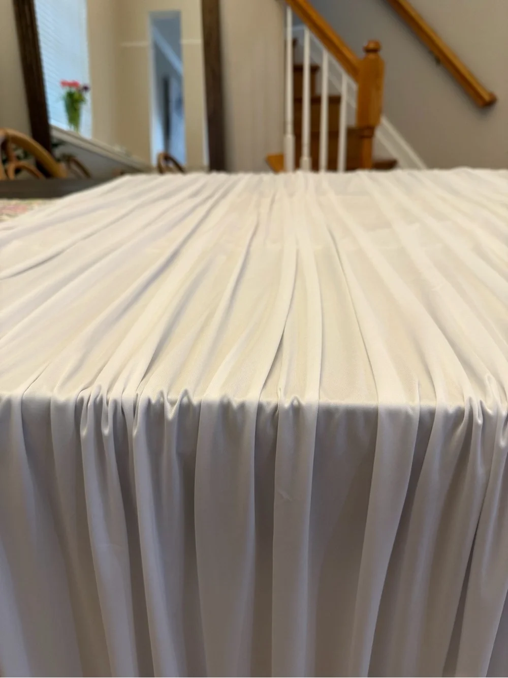 White Draping Panels (4 Panels) DIY Romantic Aesthetic Wedding Tablecloth